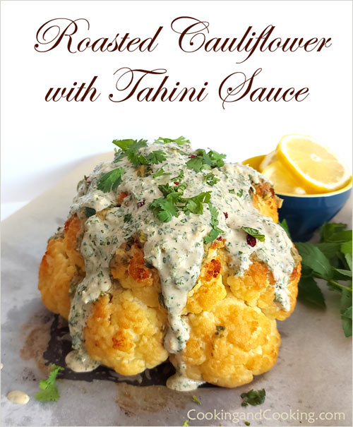 whole-roasted-cauliflower-with-tahini-sauce