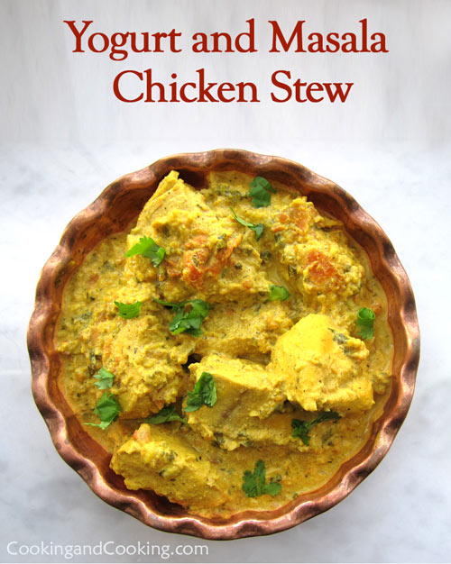 Yogurt-and-Masala-Chicken-Stew