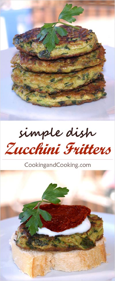 Zucchini-Fritters Zucchini-Fritters